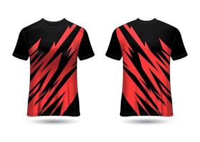 modelo de design de camisa esportiva para vetor de uniformes de equipe