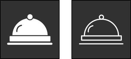 design de ícone de prato vetor