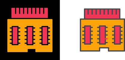 design de ícone de ram vetor