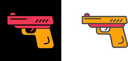 design de ícone de arma vetor