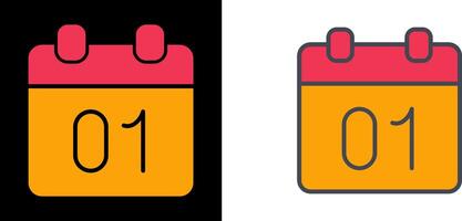 design do ícone do calendário vetor