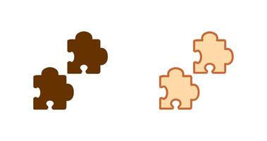 design de ícone de quebra-cabeça vetor