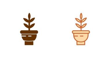 design de ícone de planta vetor