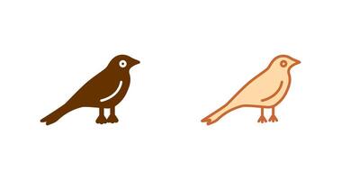 design de ícone de pássaro vetor