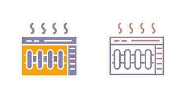 design de ícone de aquecedor vetor