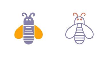 design de ícone de abelha vetor