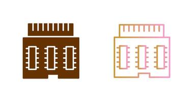 design de ícone de ram vetor