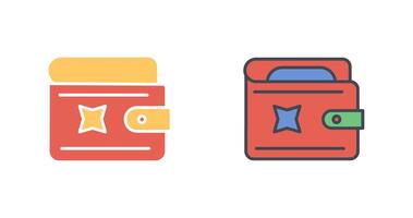 design de ícone de carteira vetor