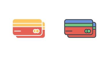 design de ícone de cartão de crédito vetor