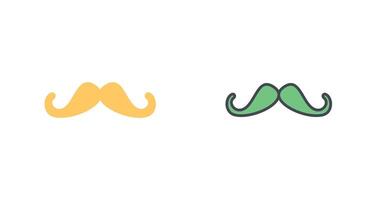 design de ícone de bigode vetor