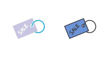 design de ícone de sinal de venda vetor