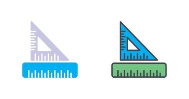 design de ícone de régua vetor