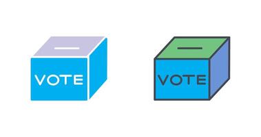 votação caixa ícone Projeto vetor