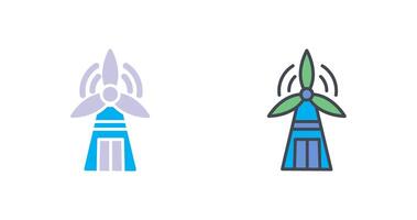 design de ícone de turbina vetor