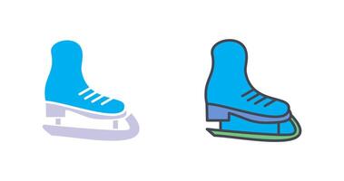 design de ícone de patins vetor