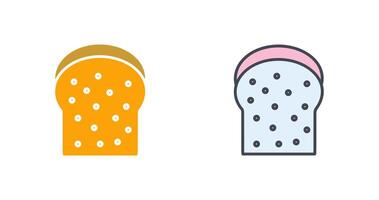 design de ícone de pão vetor