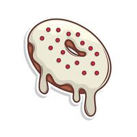 delicioso rosquinha ilustração vetor