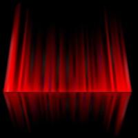 cortina vermelha background vetor