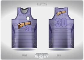 eps jérsei Esportes camisa .roxo listras padronizar projeto, ilustração, têxtil fundo para basquetebol camisa Esportes camiseta, basquetebol jérsei camisa vetor