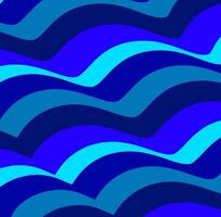 abstrato fundo decorado com uma padronizar dentro a Formato do azul ondas vetor