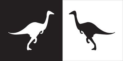ilustração imagem do dinossauro ícone vetor