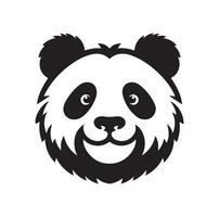 panda ilustração Projeto silhueta estilo vetor
