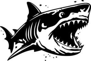 Tubarão - Alto qualidade logotipo - ilustração ideal para camiseta gráfico vetor