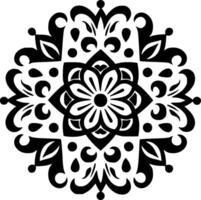 mandala - Alto qualidade logotipo - ilustração ideal para camiseta gráfico vetor