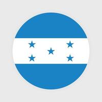 nacional bandeira do Honduras. Honduras bandeira. Honduras volta bandeira. vetor