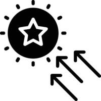 Estrela ícone símbolo imagem para tocando ou Avaliação recompensa vetor
