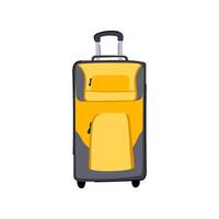 Bagagem mala de viagem desenho animado ilustração vetor