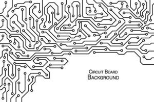 abstrato futurista o circuito borda tecnologia fundo. o circuito borda com vários tecnologia elementos. vetor