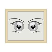 ilustração do olho vetor