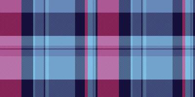 japonês têxtil tartan textura, identidade desatado Verifica . igual padronizar fundo tecido xadrez dentro Sombrio e azul cores. vetor