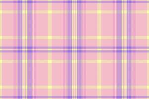 textura fundo tartan do Verifica desatado têxtil com uma xadrez padronizar tecido. vetor