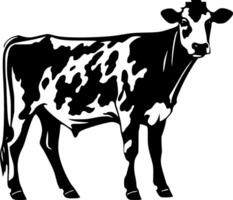 vaca - Alto qualidade logotipo - ilustração ideal para camiseta gráfico vetor