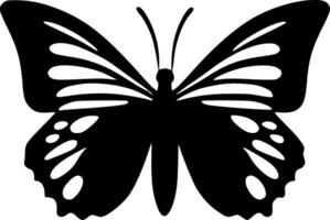 borboleta - minimalista e plano logotipo - ilustração vetor