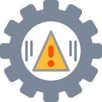 ícone plano de gerenciamento de risco vetor