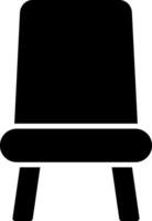 ícone de glifo de assento vetor