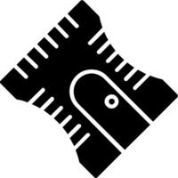 ícone de glifo apontador vetor