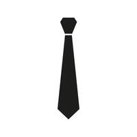 gravata ícone. gravata ilustração placa. gravata símbolo ou logotipo. vetor
