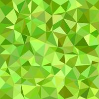 abstrato triângulo mosaico fundo - poligonal Projeto a partir de triângulos dentro verde tons vetor