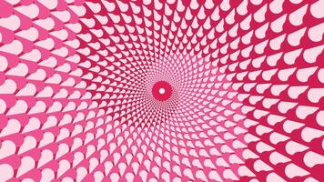 abstrato espiral repetido mulheres dia vermelho fundo. vetor