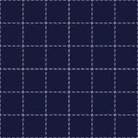 uma Sombrio azul xadrez tecido Projeto esfarrapado padronizar. mínimo abstrato geo linear clássico tartan Verifica fundo vetor