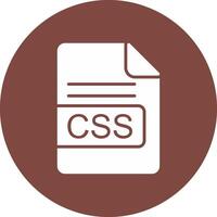 css Arquivo formato glifo multi círculo ícone vetor