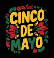 cinco de maio vetor