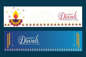 ilustração em vetor fundo festival diwali