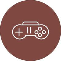 jogos desenvolvimento linha multi círculo ícone vetor