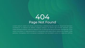 página de erro 404 não encontrada fundo. vetor