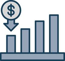 interesse taxa linha preenchidas cinzento ícone vetor